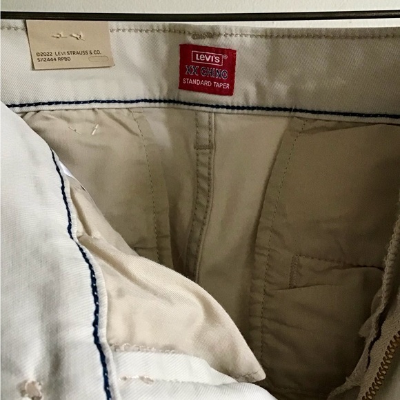 Levi's Men’s XX Chino’s, Standard Taper, Size Width 32 Length 32, NWT. - Picture 2 of 8